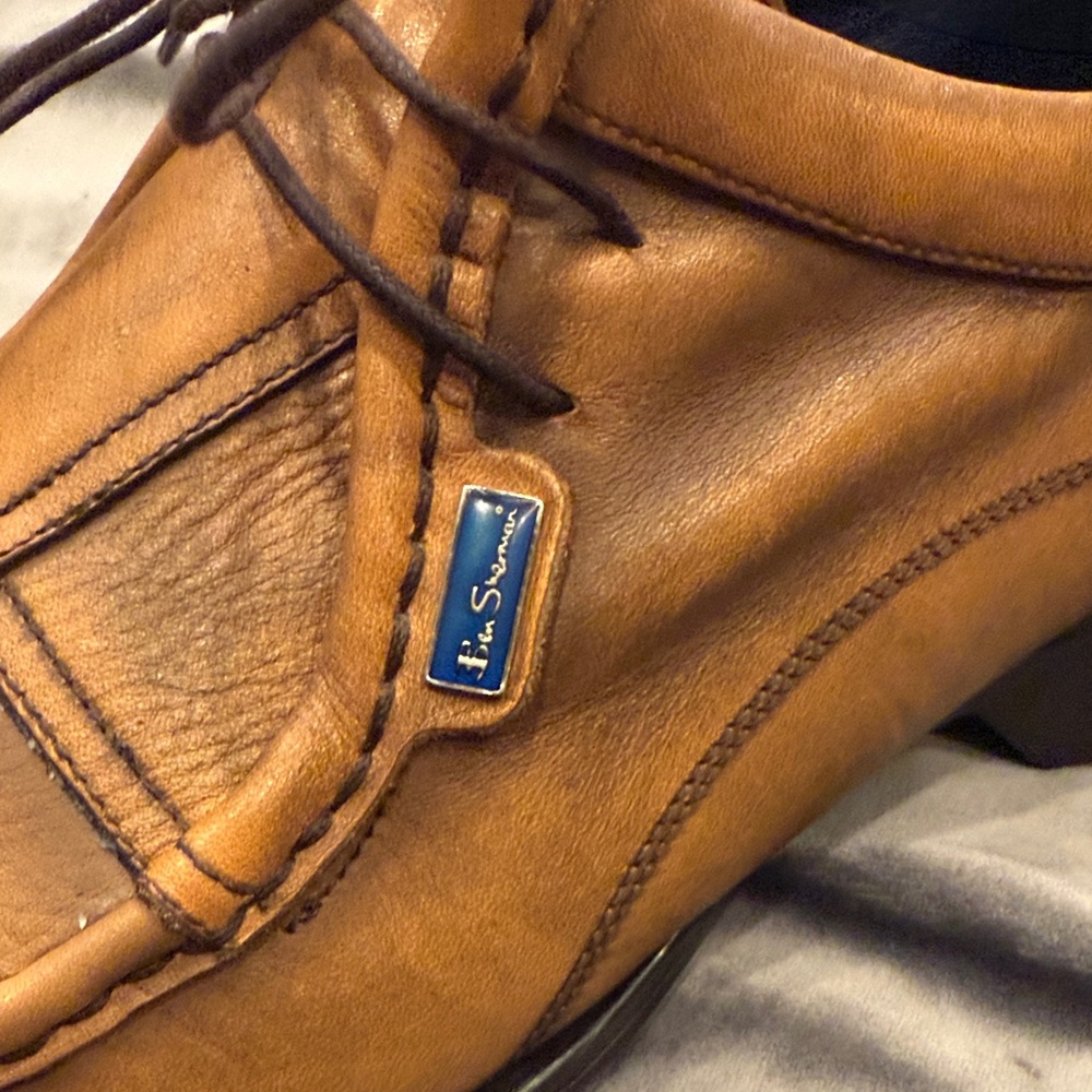 Ben Sherman Brown Leather Loafers - Picture 7 of 7